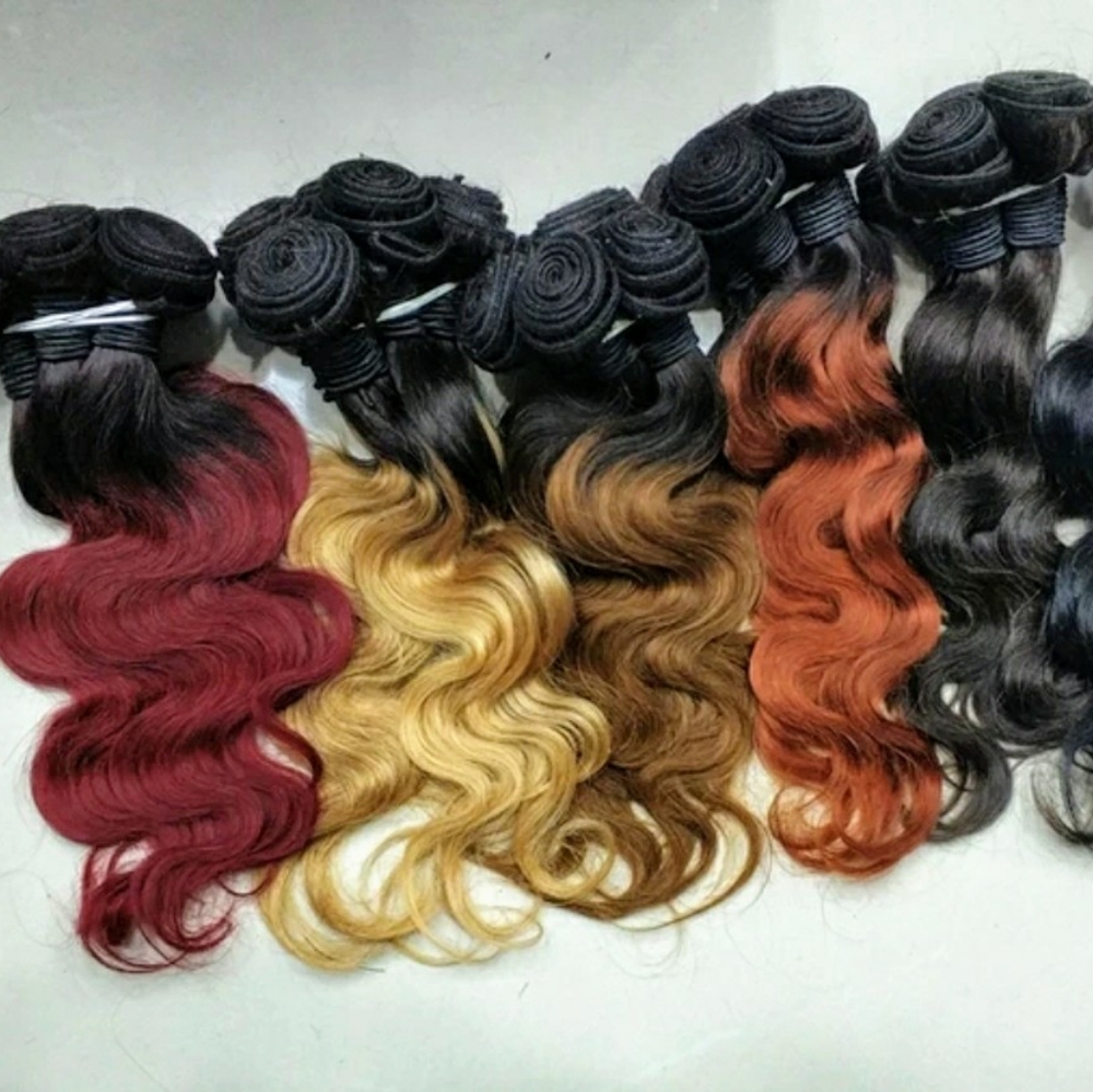 100%:Human hair extensions